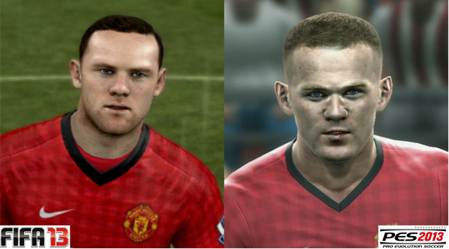 PES 2013 FIFA 13 Rooney