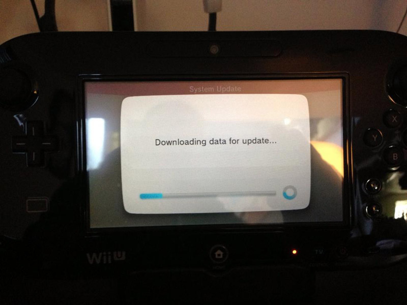 Wii U Actualización